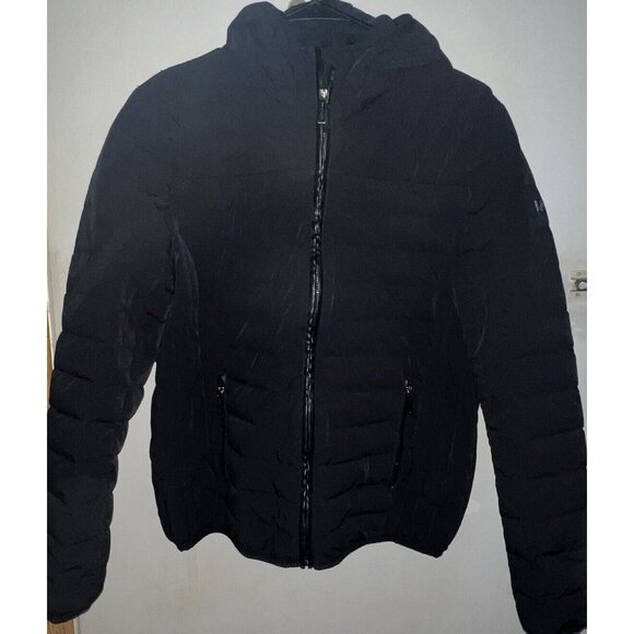 Michael Kors Youth Puffer Jacket W/ hood Pockets Down-filled LARGE - Picture 1 of 3